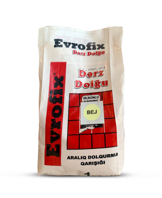 Eurofix seam filler beige (1kg) 205.01.0046