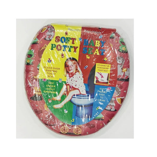 UNİTAZ OTURACAĞI UŞAQ ÜÇÜN QAPAQLI QIRMIZI 34-3-10