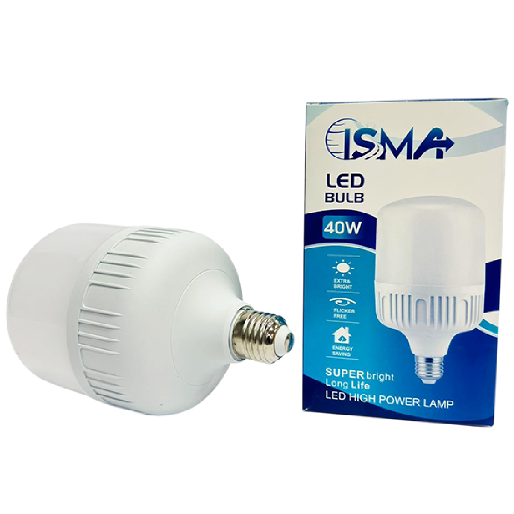 LAMPA SILINDIR İSMA 40W AĞ MAT (Q-50)