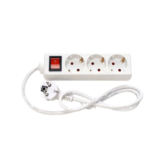 ELEKTRİK UZADICI DƏRİN 3 LÜ  İŞIQLI 10M 34-9-65