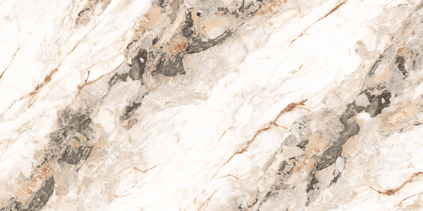 CAMEL GOLD GOLDEN GLOSSY CARVING (60x120)