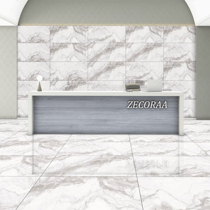 COLONIAL LIGHT GREY GOLDEN GLOSSY CARVING (60x120)