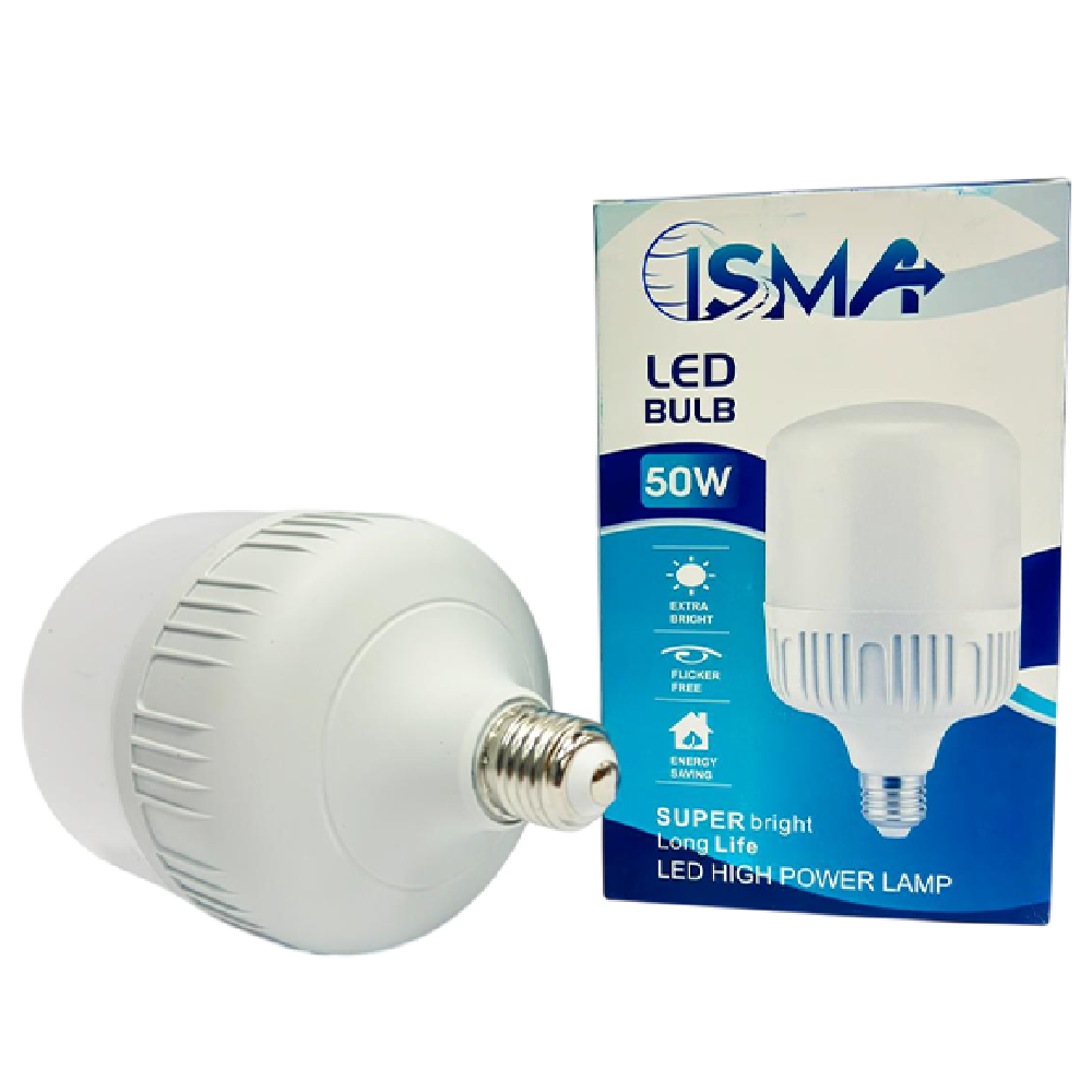 LAMPA SILINDIR İSMA 50W AĞ MAT (Q-50)