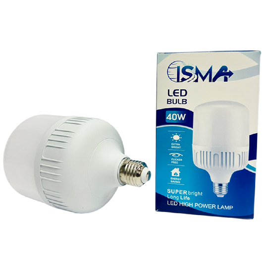 LAMPA SILINDIR İSMA 40W AĞ MAT