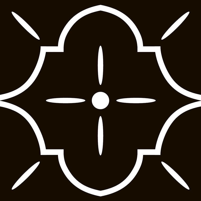 LUNA BLACK MATT (30x30)