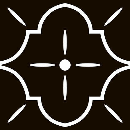 LUNA BLACK MATT (30x30)