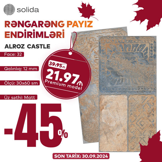 Rəngarəng Payız Endirimləri